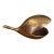 Mid-20th Century Solid Brass Toned Whale-Shaped Novelty Ashtray or Trinket Holder. For Sale