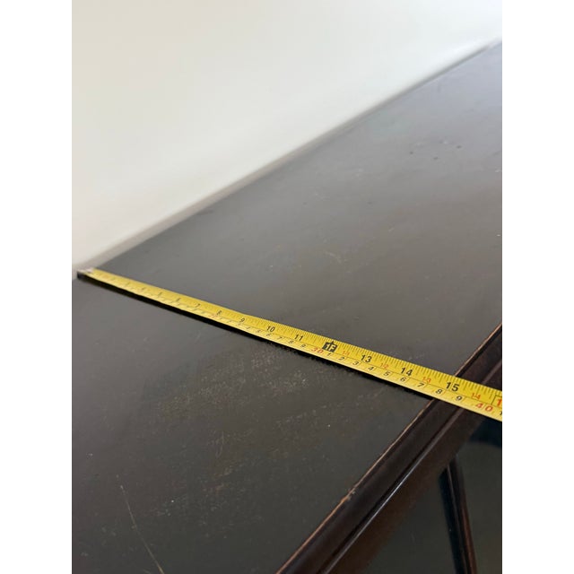 Brown Antique Chippendale Mahogany Cabinet For Sale - Image 8 of 10