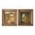 Vintage Old World Architectural Ruins Prints After Hubert Robert in Ornate Gilt Frames, Pair For Sale