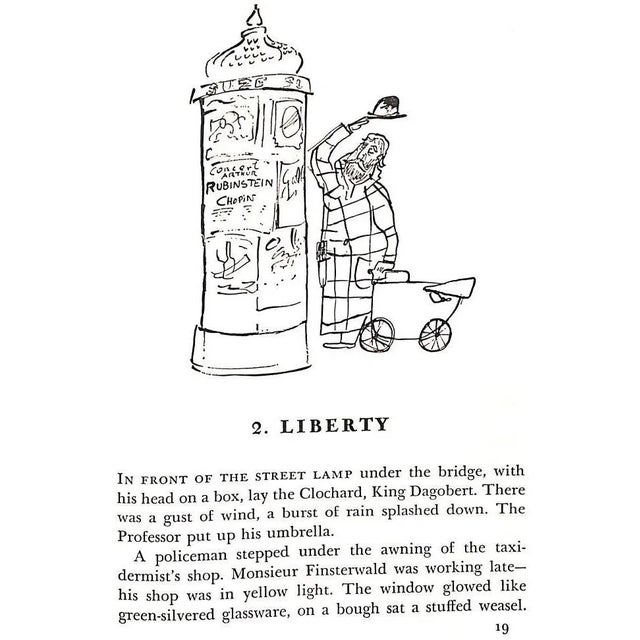 White "The Street Where the Heart Lies" 1962 Bemelmans, Ludwig For Sale - Image 8 of 11