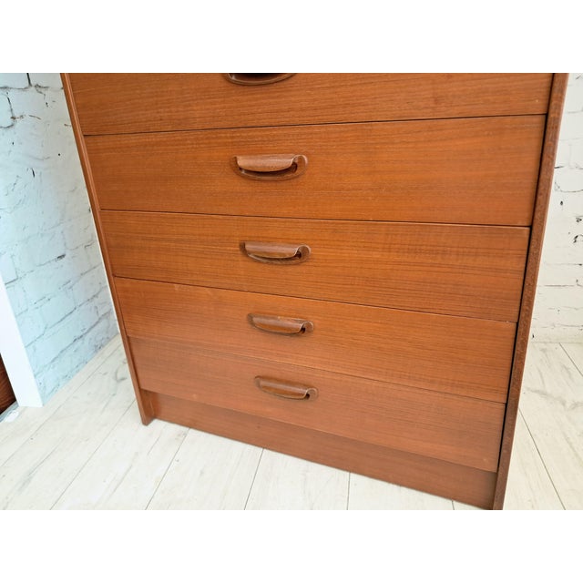 Mid-Century Danish Chest of Drawers in Teak from William Lawrence, 1960s For Sale - Image 16 of 18