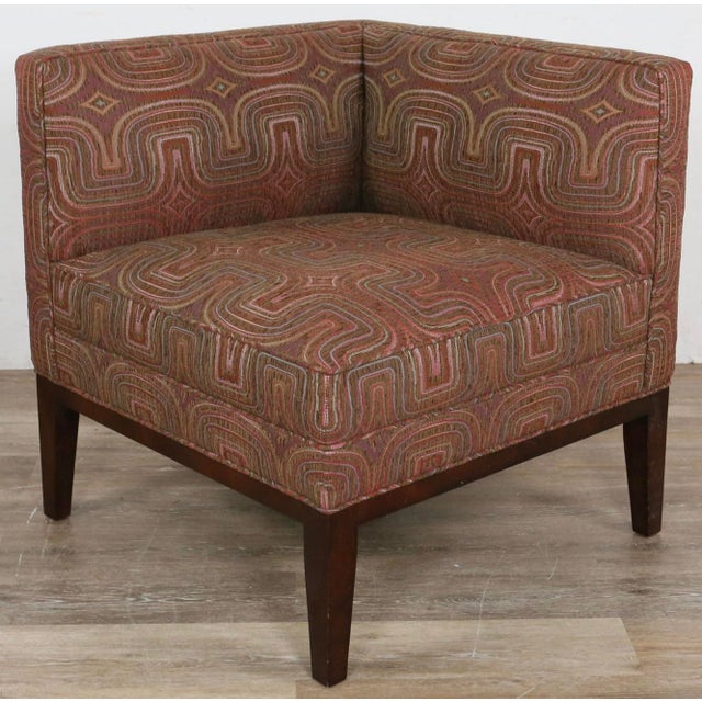 Mitchell Gold + Bob Williams Modern Style Corner Chairs / Settee for Bloomingdale’s - S/2 For Sale - Image 9 of 12