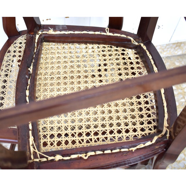 Antique Luis Felipe Style Chairs, Set of 2 For Sale - Image 6 of 7