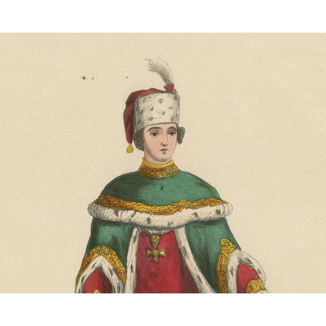 After Duverger, Commander of Saint Stephen of Hungary, 1844, Engraving For Sale - Image 4 of 8