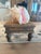Shabby Chic Rustic Wood Tabletop Riser For Sale - Image 3 of 8