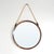 A mirror that perfectly reflects the light and relaxed aesthetic of the 1960s, combining natural materials with simple yet...