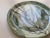 Studio Pottery Plate With Eucalyptus Leaf Embossing For Sale - Image 9 of 12