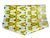 Yellow Vintage Schumacher Metallic Geometric Wallpaper - 1 Triple Roll, 101 Square Feet For Sale - Image 8 of 12