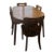 1950s Heywood-Wakefield Dining Set in Wheat For Sale