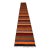 1970s Flat Weave Runner Rug Turkish Kilim Stair Tread - 2′4″ × 18′10″ For Sale