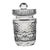 Contemporary Waterford Castlemaine Irish Crystal Honey Jam Jar With Lid 4.75" For Sale - Image 3 of 14