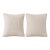 Pair of Ralph Lauren Home Wool Cable Knit Patchwork Euro Shams For Sale