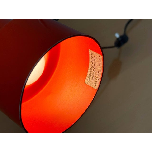 Vintage Metal Table Lamp, 1970s For Sale - Image 4 of 18