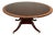 Large Round Regency Style Dining Table For Sale