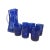 Set of 7 Bohemian Cut to Clear Cobalt Blue Pitcher and Six Glasses For Sale - Image 10 of 10