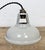 Vintage Industrial Beige Painted Ceiling Lamp For Sale - Image 10 of 17