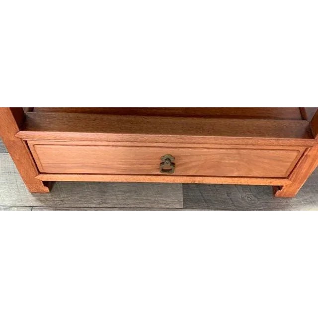 1960s Vintage Solid Rosewood Chinese End Tables For Sale In Boston - Image 6 of 12