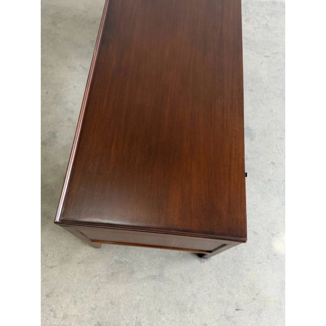 1960s Danish Modern Mohagony Desk For Sale - Image 15 of 16