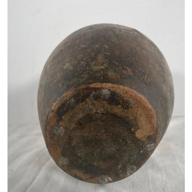 19th Century Antique Terracotta Amphora Olive Oil Pot. For Sale - Image 5 of 13