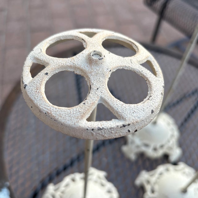 Victorian Antique Victorian Iron Hat Stand -Set of 3 Graduating Sizes For Sale - Image 3 of 3