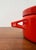 Mid-Century Modern Red Enamel Pot by Seppo Mallat for Finel, 1960s For Sale - Image 4 of 16