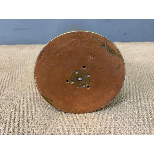 Metal Vintage Shell Casing Stick Stand, 1961 For Sale - Image 7 of 8