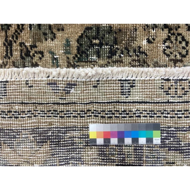 Vintage Middle Eastern Hand-Knotted Rug For Sale - Image 5 of 6