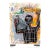 Jean-Michel Basquiat Exhibition Poster, Furious Man For Sale