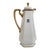 Antique Bernardaud Limoges “Ye Canterbury” Armorial Gilt Porcelain Coffee Pot For Sale