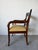 Vintage Hollywood Regency Neoclassical Style Mahogany Armchair For Sale In Miami - Image 6 of 12
