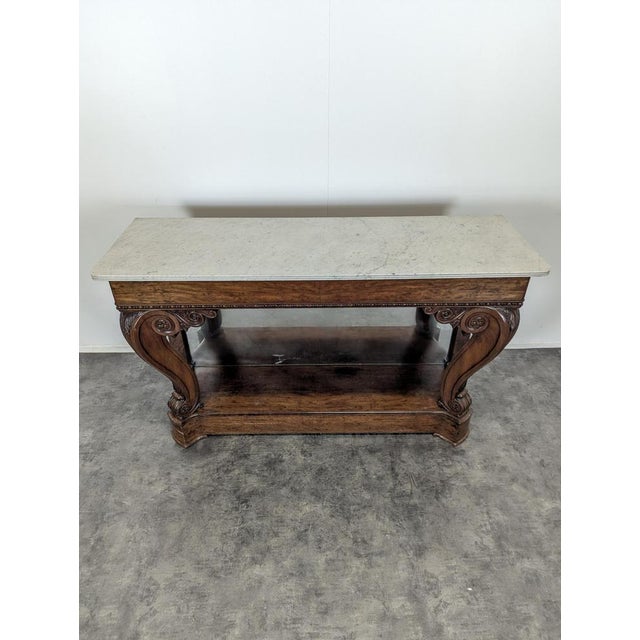 Restoration Console with Mirror Base from Gomien, in Very Good conditions.