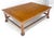 Mid 20th Century Large 44x60 Rectangle Turned Legs English Style Coffee Table MINT For Sale - Image 5 of 13