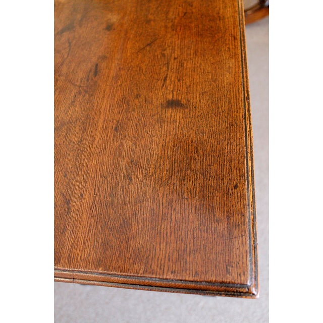 English Oak ( George I I ) Lowboy For Sale - Image 9 of 10