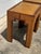 Mid-Century Modern MCM Harrison Van Horn Style Woven Rattan Parsons Side Tables - A Pair For Sale - Image 3 of 12