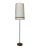 Space Age Design Teak Floor Lamp For Sale