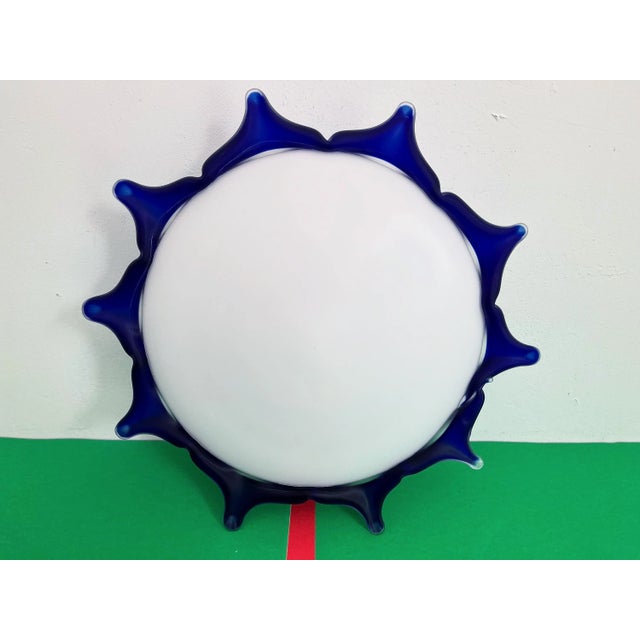 Early 20th Century Mid Century Italian Sun Flush Light For Sale - Image 5 of 17