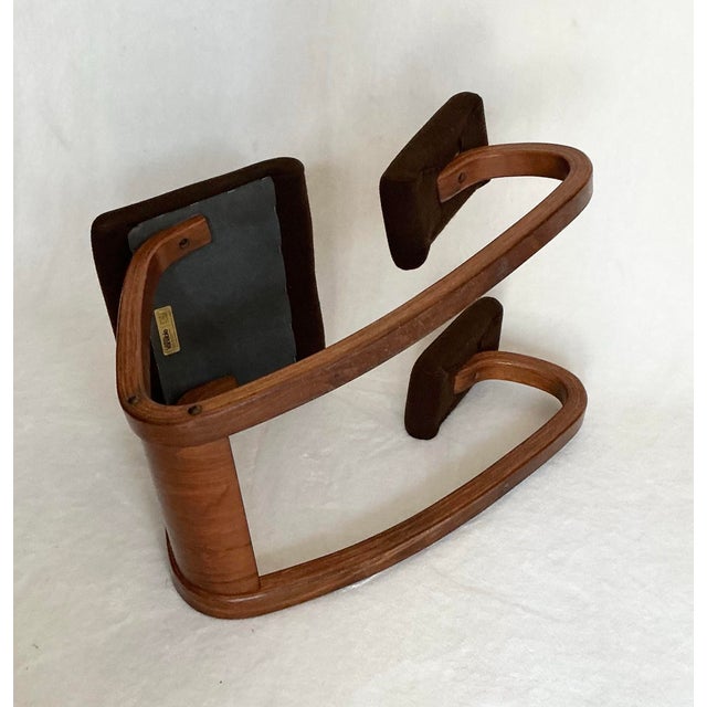Brown Vintage Mid-Century Danish Balans Kneeling Movement Ergonomic Chair Designed by Peter Opsvik, Circa 70s For Sale - Image 8 of 12