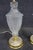 Traditional Late 20th Century Cut to Clear Crystal Table Lamps With Brass Bases - a Pair For Sale - Image 3 of 11