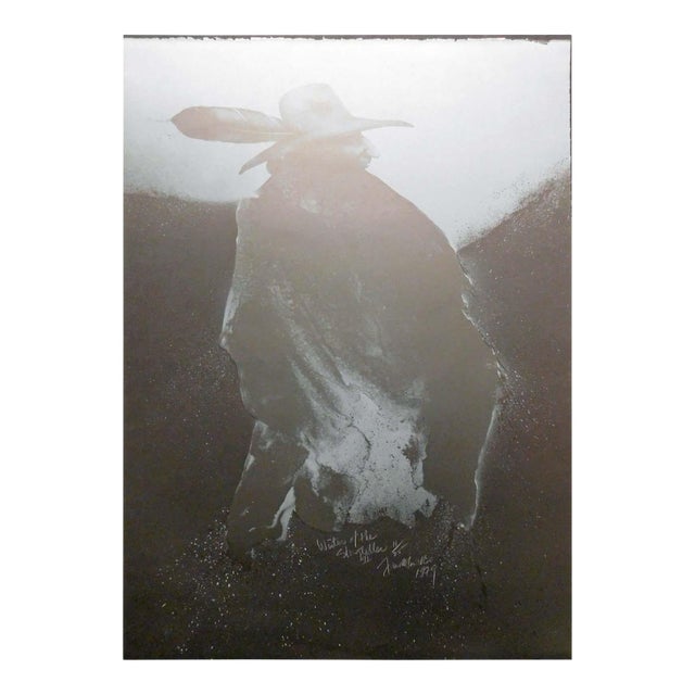 Frank Howell "Winter of the Storyteller Ii" Hand Signed Unframed Artwork For Sale