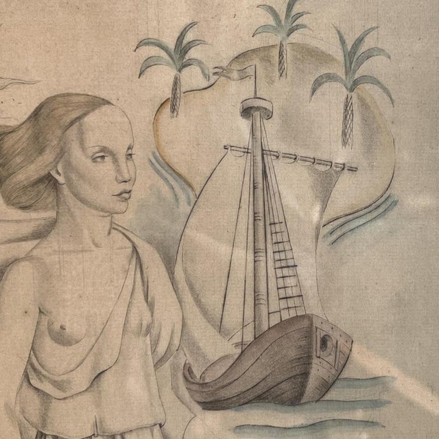 Leon Navez, R Vivier & A Marin, Engravings, Set of 2 For Sale - Image 6 of 14