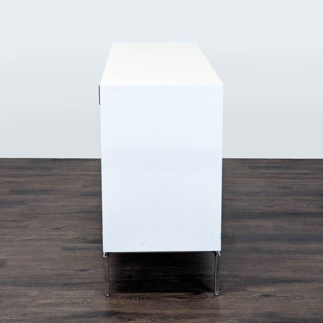 West Elm West Elm Malone Campaign 6-Drawer Dresser For Sale - Image 4 of 11