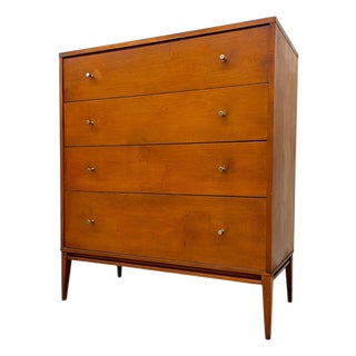 1970s Paul McCobb Planner Group Tall Chest for Winchendon Furniture - Mid-Century Modern Dresser For Sale