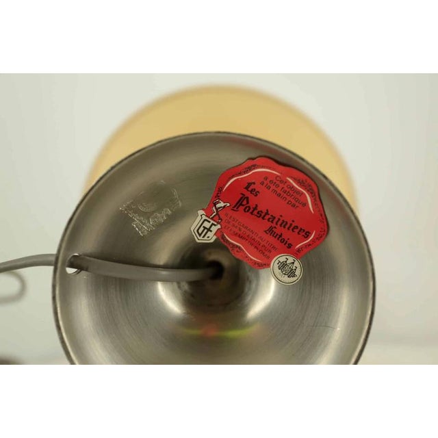 Antique Pewter Lamp from Les Potstainiers For Sale - Image 3 of 4