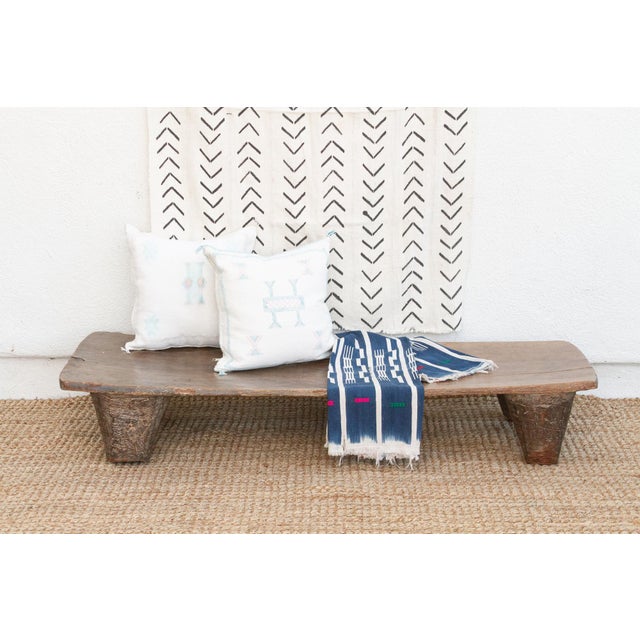 Akan Rustic African Senufo Low Bench For Sale - Image 12 of 12