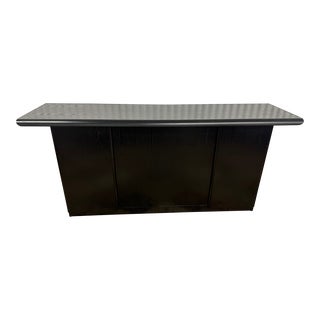 1990s Belgium Modern Vejle Ebonized Ash Sideboard For Sale