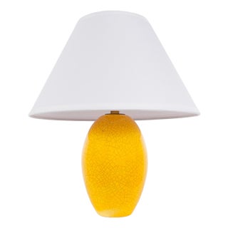 Vintage French Table Lamp in Ceramic, 1950 For Sale