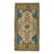 Turkish Mini Rug Oriental Hand Knotted Vintage Rug 1'8" x 3'2" #21188 For Sale