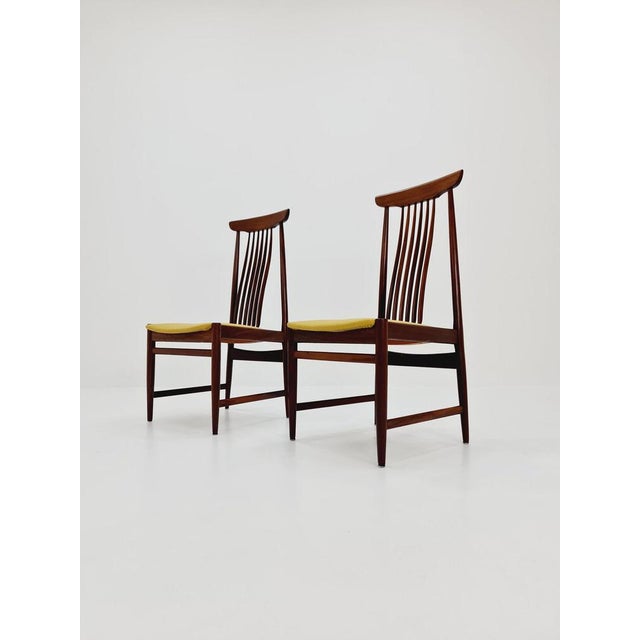 Arne Vodder Danish Teak Dining Chairs by Arne Vodder, 1960s For Sale - Image 4 of 11