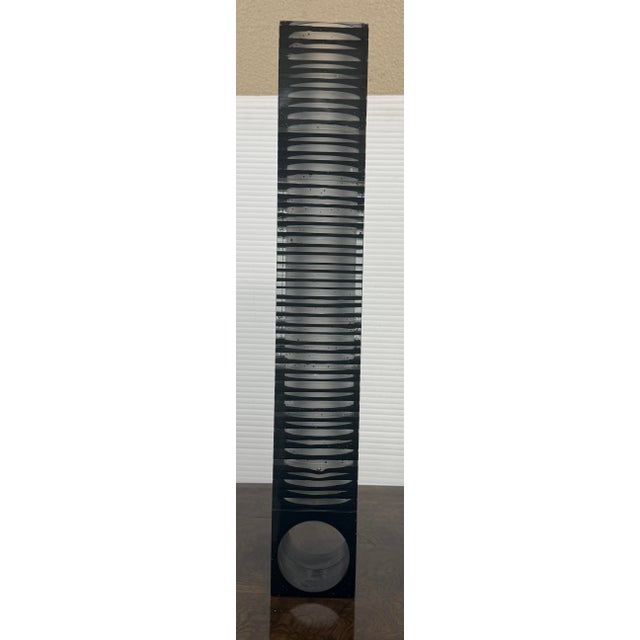 Towering Downtown Vase, Signed 2004 For Sale - Image 10 of 11