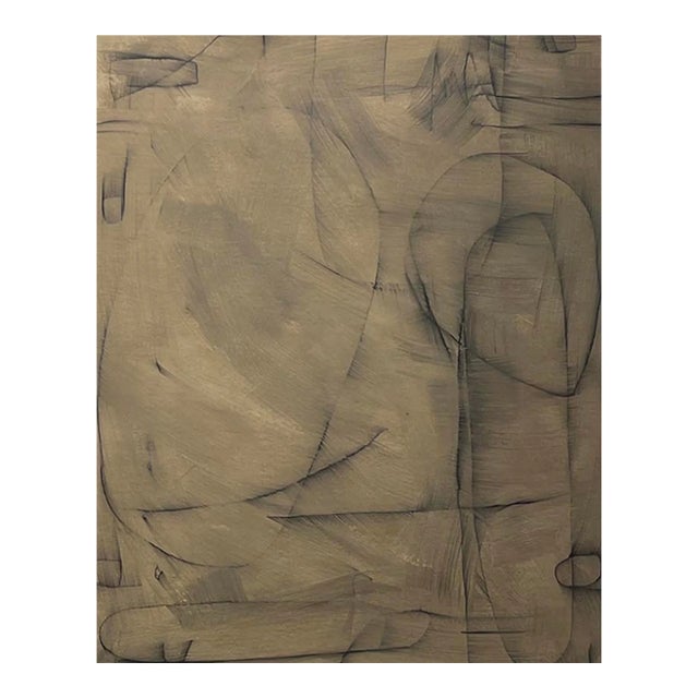 Untitled #Sp-222 by Murray Duncan Abstract Geometric Mix Media on Paper, Contemporary For Sale